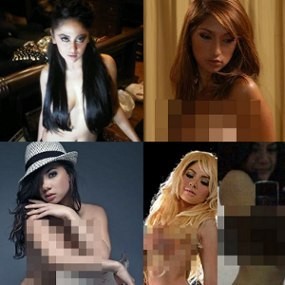 5 Foto Topless Terheboh Selebriti Indonesia