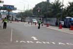 Demo Buruh Belum Ganggu Lalin di Tol Cikampek