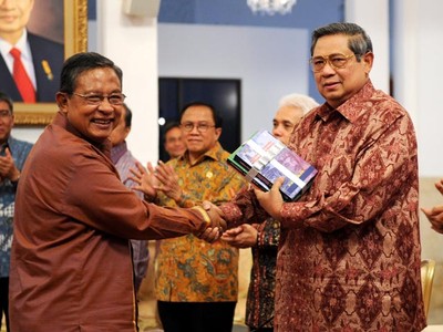 Presiden SBY Menerima Pengurus Pusat ISEI