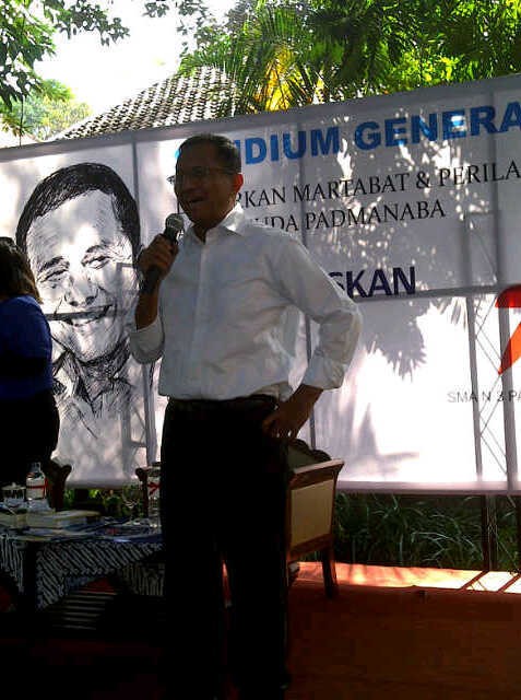Mengajar Siswa SMA di Yogyakarta, Ini Nasihat Dahlan Iskan