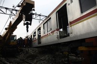 Crane yang rencananya digunakan untuk mengevakuasi akhirnya tidak jadi digunakan. Ramses/detikcom.