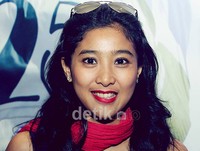 Olivia saat ditemui di Epicentrum, Rasuna Said, Kuningan, Selasa (2/10/2012). (Gusmun/detikHot).