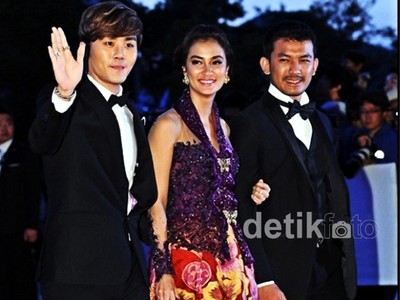 Rio & Atiqah di Busan International Film Festival