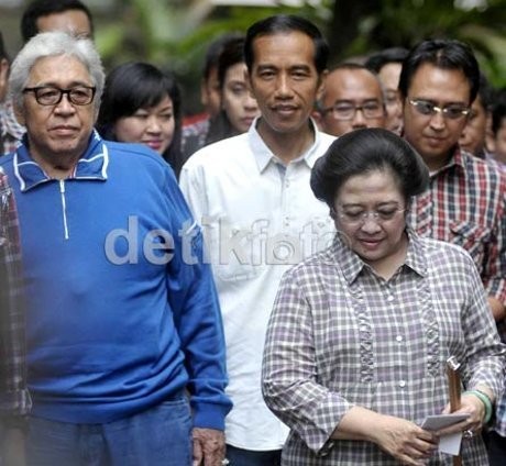 Tiap Hari Bertemu, Jokowi Tak Ada Masalah dengan Taufiq Kiemas