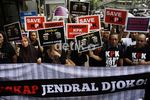 Aksi Menuntut Djoko Susilo Ditangkap