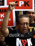 Aksi Menuntut Djoko Susilo Ditangkap