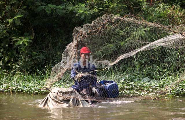 Mencari Ikan di Kalimalang