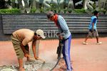 Untuk Kenyamanan, Pedestrian Rusak Diperbaiki