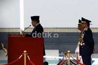 Presiden SBY memberikan sambutan.