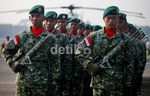 Presiden SBY Pimpin Upacara HUT ke-67 TNI