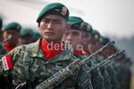 Presiden SBY Pimpin Upacara HUT ke-67 TNI