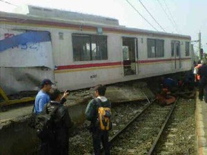 Kahumas PT KAI: Yang Anjlok di Cilebut Adalah KRL Perjalanan ke-13