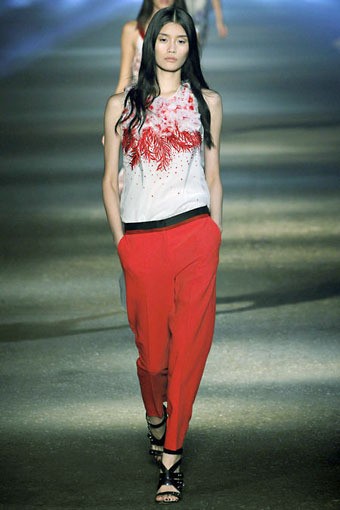 Prabal Gurung, Spring/Summer 2013. New York Fashion Week 2013. [Photo by Brian Ach/Getty Images]