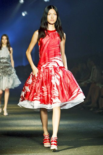 Prabal Gurung, Spring/Summer 2013. New York Fashion Week 2013. [Photo by Brian Ach/Getty Images]