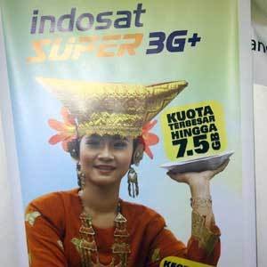 Indosat Geber 3G 900 di Padang