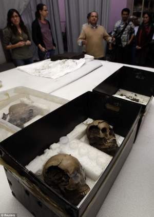 Puluhan Tengkorak Peninggalan Bangsa Aztec Ditemukan di Kota Meksiko