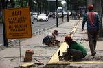 Perbaikan Pedestrian Sudirman
