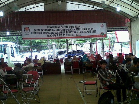 Pendaftaran Calon Gubernur Sumut Jalur Perseorangan Dibuka