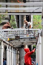 Halte Dukuh Atas Dipercantik