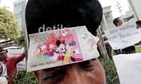 Mereka mendesak MK berlaku adil dalam sengketa Pemilukada di Kota Batu, Malang.