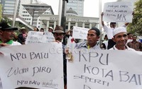 Aksi ini berlangsung tertib.
