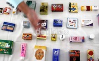 Sebanyak 66 obat ilegal berhasil disita.