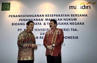 Melalui kerjasama ini Bank Mandiri akan mendapatkan kajian hukum maupun tindakan hukum lain, termasuk pendampingan kepada bank dalam upaya recovery asset dari Jamdatun selaku pengacara negara.