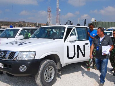 UNIFIL Periksa Kendaraan Satgas POM TNI