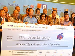 BCA Pimpin Pembiayaan Proyek Tol Cikampek - Palimanan Rp 8,8 Triliun