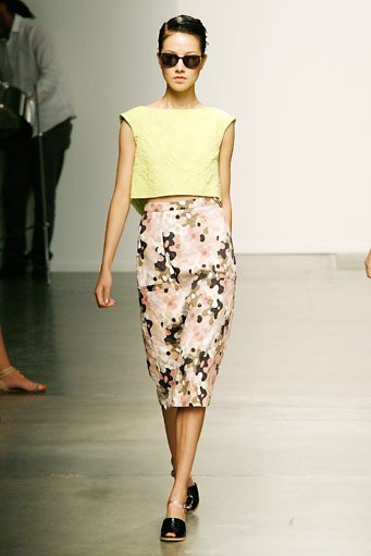 Rachel Comey, Spring/Summer 2013. New York Fashion Week 2013. [Photo by Andy Kropa/Getty Images]