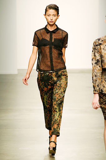 Rachel Comey, Spring/Summer 2013. New York Fashion Week 2013. [Photo by Andy Kropa/Getty Images]