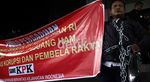 Aksi Rantai Diri Dukung KPK