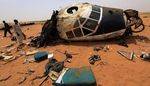 Pesawat Militer Sudan Jatuh 15 Orang Tewas