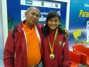 Melani, Atlet Renang Tuna Grahita yang Berprestasi