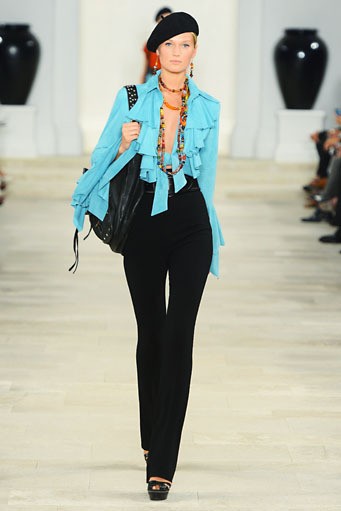 Ralph Lauren, Spring/Summer 2013. New York Fashion Week 2013. [Photo by Frazer Harrison/Getty Images for Mercedes-Benz Fashion Week]