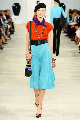 Ralph Lauren, Spring/Summer 2013. New York Fashion Week 2013. [Photo by Frazer Harrison/Getty Images for Mercedes-Benz Fashion Week]