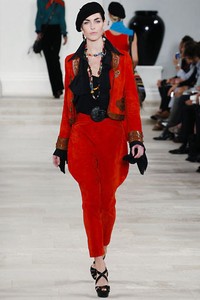 Ralph Lauren, Spring/Summer 2013. New York Fashion Week 2013. [Photo by Frazer Harrison/Getty Images for Mercedes-Benz Fashion Week]