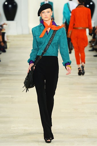 Ralph Lauren, Spring/Summer 2013. New York Fashion Week 2013. [Photo by Frazer Harrison/Getty Images for Mercedes-Benz Fashion Week]