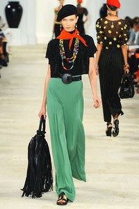Ralph Lauren, Spring/Summer 2013. New York Fashion Week 2013. [Photo by Frazer Harrison/Getty Images for Mercedes-Benz Fashion Week]