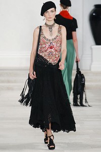 Ralph Lauren, Spring/Summer 2013. New York Fashion Week 2013. [Photo by Frazer Harrison/Getty Images for Mercedes-Benz Fashion Week]