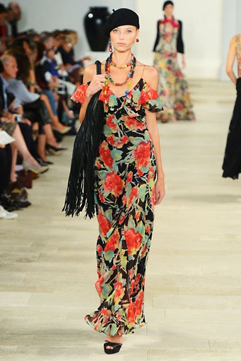 Ralph Lauren, Spring/Summer 2013. New York Fashion Week 2013. [Photo by Frazer Harrison/Getty Images for Mercedes-Benz Fashion Week]