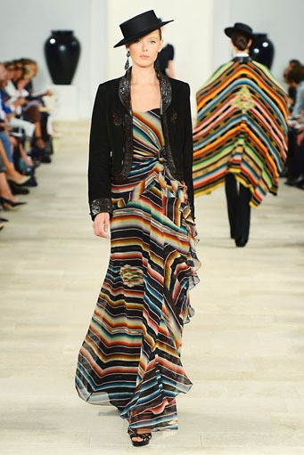 Ralph Lauren, Spring/Summer 2013. New York Fashion Week 2013. [Photo by Frazer Harrison/Getty Images for Mercedes-Benz Fashion Week]