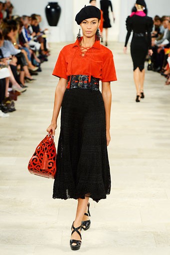 Ralph Lauren, Spring/Summer 2013. New York Fashion Week 2013. [Photo by Frazer Harrison/Getty Images for Mercedes-Benz Fashion Week]