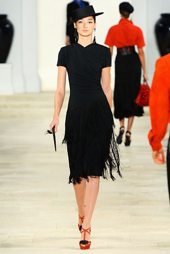 Ralph Lauren, Spring/Summer 2013. New York Fashion Week 2013. [Photo by Frazer Harrison/Getty Images for Mercedes-Benz Fashion Week]