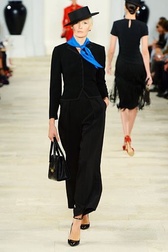 Ralph Lauren, Spring/Summer 2013. New York Fashion Week 2013. [Photo by Frazer Harrison/Getty Images for Mercedes-Benz Fashion Week]