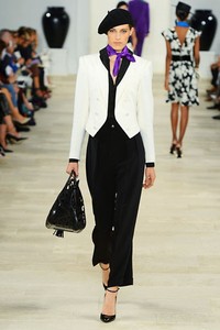 Ralph Lauren, Spring/Summer 2013. New York Fashion Week 2013. [Photo by Frazer Harrison/Getty Images for Mercedes-Benz Fashion Week]