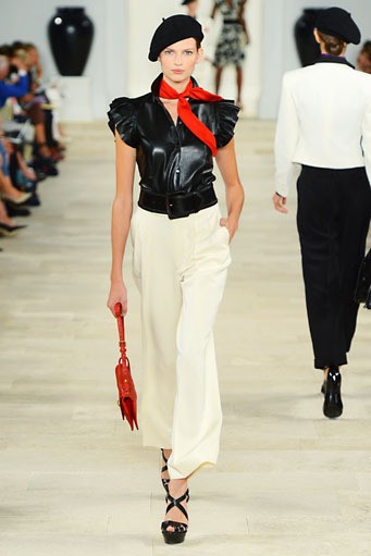 Ralph Lauren, Spring/Summer 2013. New York Fashion Week 2013. [Photo by Frazer Harrison/Getty Images for Mercedes-Benz Fashion Week]