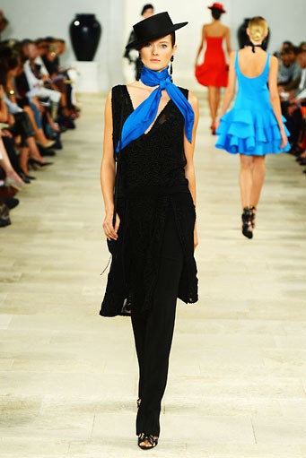 Ralph Lauren, Spring/Summer 2013. New York Fashion Week 2013. [Photo by Frazer Harrison/Getty Images for Mercedes-Benz Fashion Week]