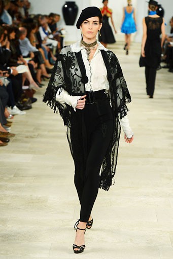 Ralph Lauren, Spring/Summer 2013. New York Fashion Week 2013. [Photo by Frazer Harrison/Getty Images for Mercedes-Benz Fashion Week]