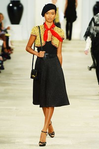 Ralph Lauren, Spring/Summer 2013. New York Fashion Week 2013. [Photo by Frazer Harrison/Getty Images for Mercedes-Benz Fashion Week]